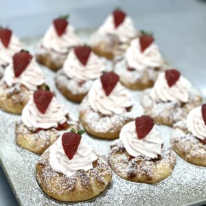 Strawberries and Cream Danish