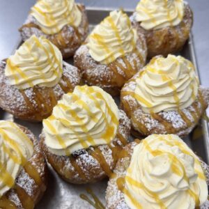 Peaches and Cream Danish