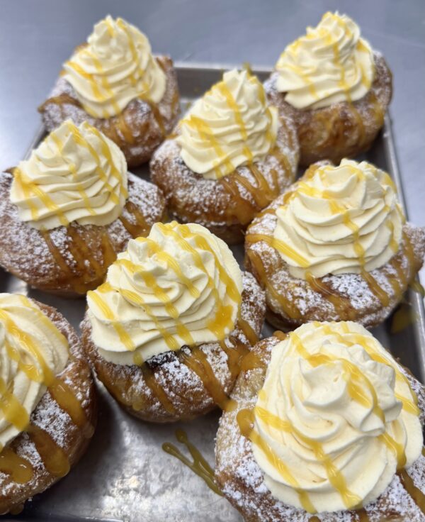 Peaches and Cream Danish